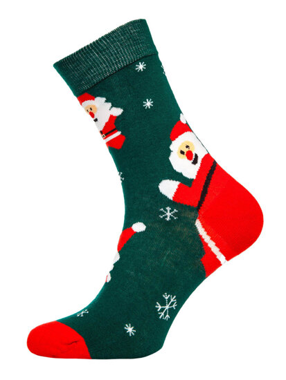 Men's Socks X-mas Theme Multicolour-1 Bolf M898-7P-1 7 PACK