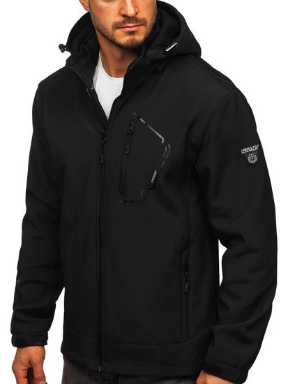 Men's Softshell Jacket Black Bolf BK124