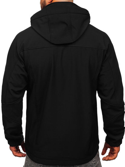 Men's Softshell Jacket Black Bolf T019