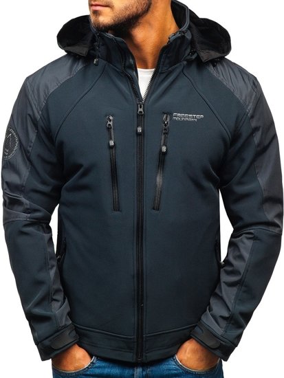 Men's Softshell Jacket Graphite Bolf P06