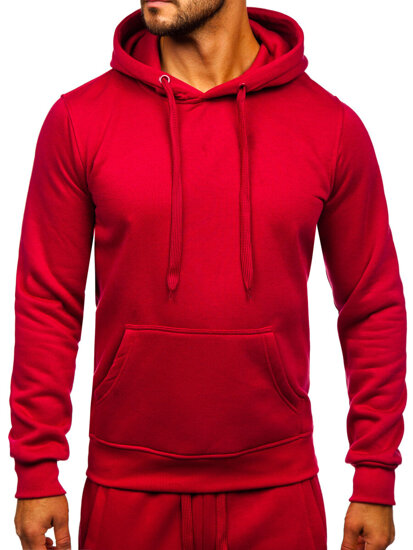 Men’s Sport Outfit with hood Claret Bolf D003