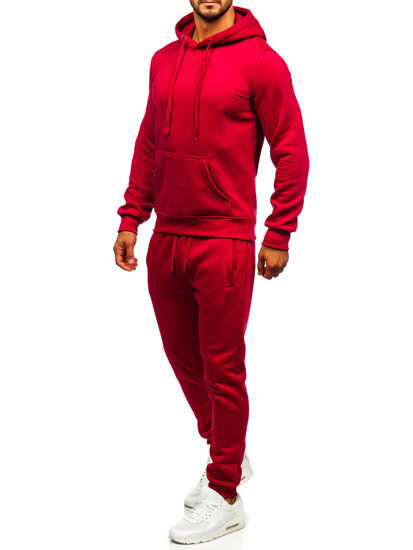 Men’s Sport Outfit with hood Claret Bolf D003