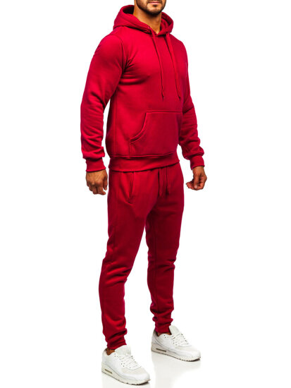 Men’s Sport Outfit with hood Claret Bolf D003