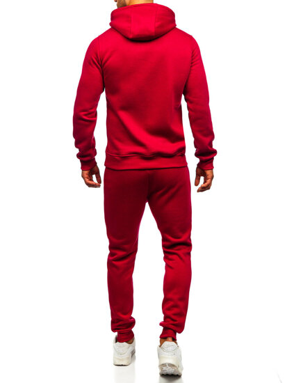 Men’s Sport Outfit with hood Claret Bolf D003