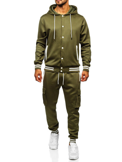 Men’s Sport Outfit with hood Khaki Bolf 27C6506