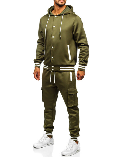 Men’s Sport Outfit with hood Khaki Bolf 27C6506