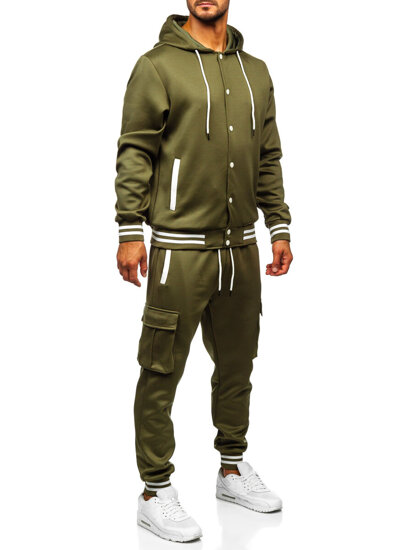 Men’s Sport Outfit with hood Khaki Bolf 27C6506