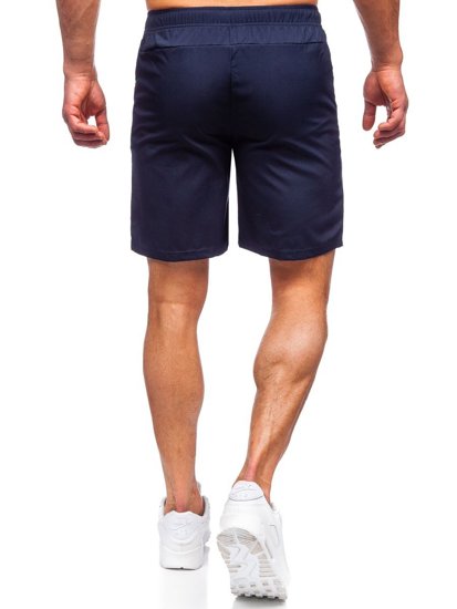 Men's Sport Shorts Navy Blue Bolf HH037