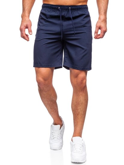 Men's Sport Shorts Navy Blue Bolf HH037