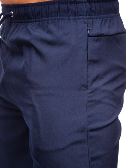 Men's Sport Shorts Navy Blue Bolf HH037