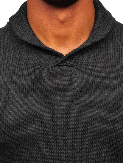 Men's Stand Up Sweater Graphite Bolf MM6018