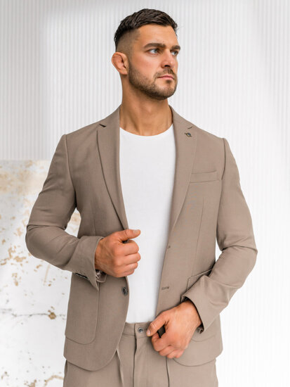 Men's Suit Beige Bolf 01