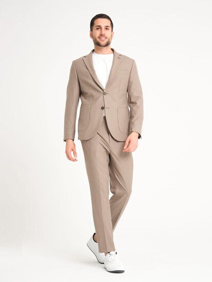 Men's Suit Beige Bolf 01