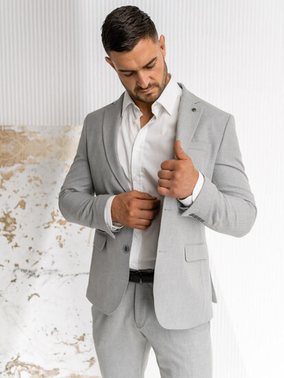 Men's Suit Grey Bolf 03