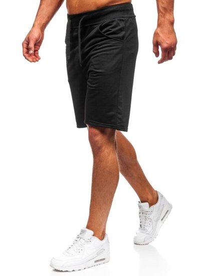 Men's Sweat Shorts Black Bolf B1001