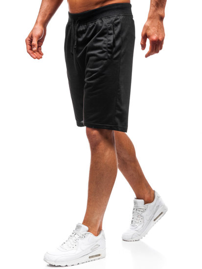 Men's Sweat Shorts Black Bolf DK01