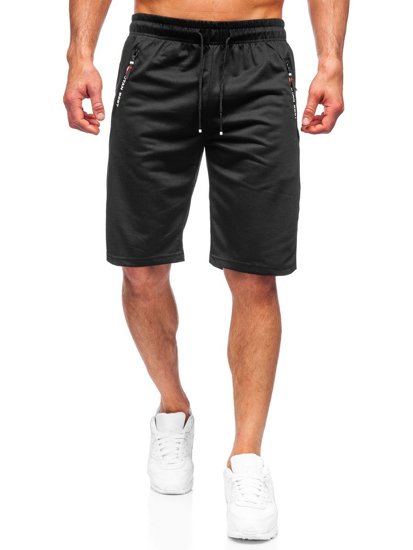 Men's Sweat Shorts Black Bolf JX503