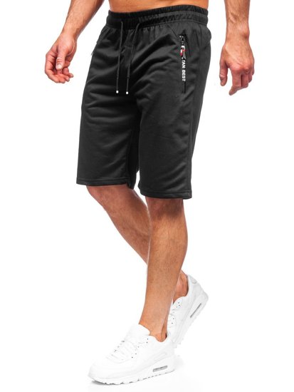 Men's Sweat Shorts Black Bolf JX503