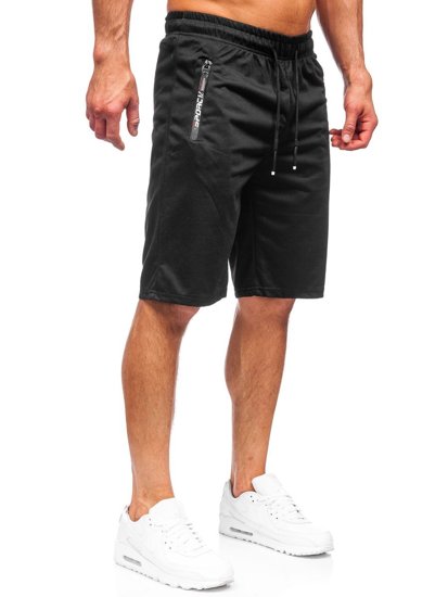 Men's Sweat Shorts Black Bolf JX512