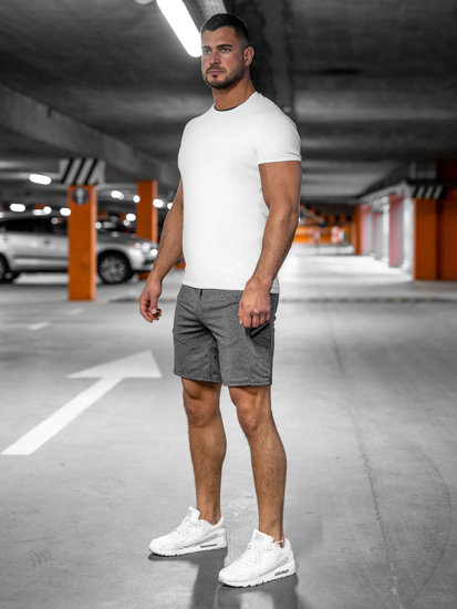 Men's Sweat Shorts Graphite Bolf 68041