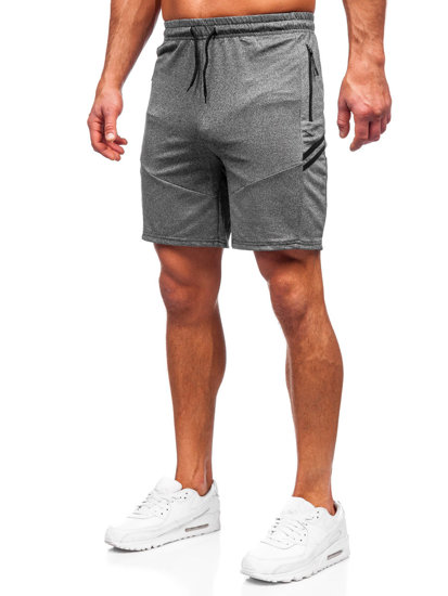 Men's Sweat Shorts Graphite Bolf 68041