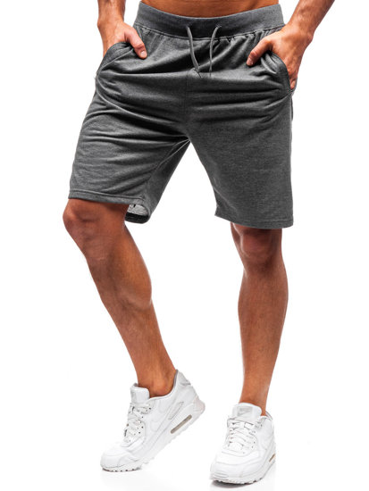 Men's Sweat Shorts Graphite Bolf DK01