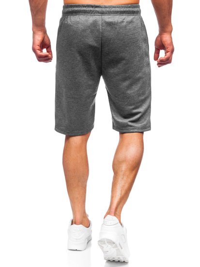 Men's Sweat Shorts Graphite Bolf JX131