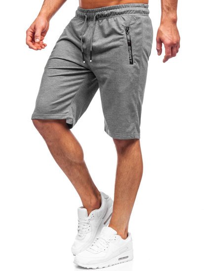 Men's Sweat Shorts Graphite Bolf JX505