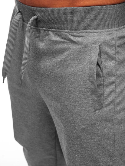 Men's Sweat Shorts Graphite Bolf K10002