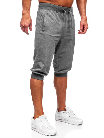 Men's Sweat Shorts Graphite Bolf K10002