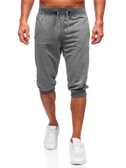 Men's Sweat Shorts Graphite Bolf K10002