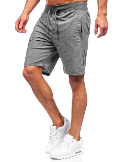 Men's Sweat Shorts Graphite Bolf K10003