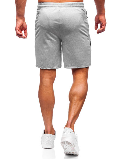 Men's Sweat Shorts Grey Bolf 68057