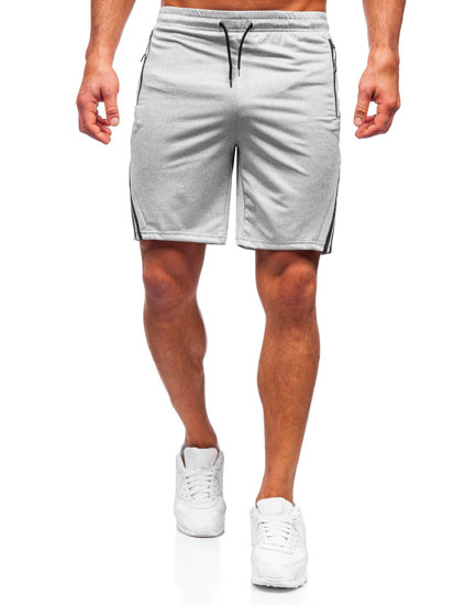 Men's Sweat Shorts Grey Bolf 68057