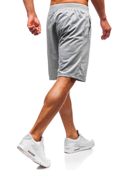 Men's Sweat Shorts Grey Bolf DK01