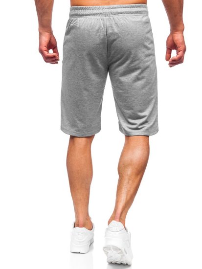 Men's Sweat Shorts Grey Bolf JX503