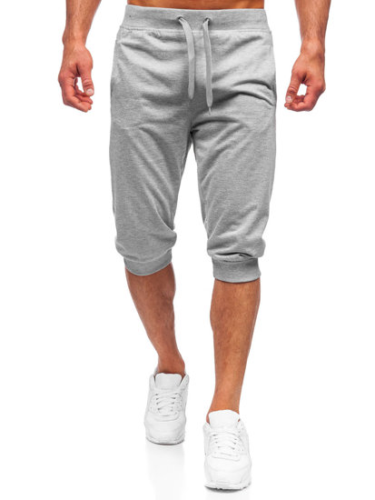 Men's Sweat Shorts Grey Bolf K10002