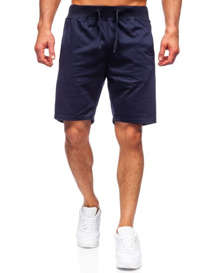 Men's Sweat Shorts Navy Blue Bolf K10003