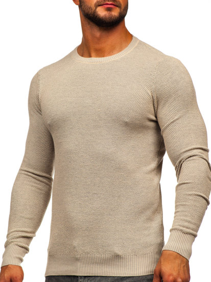 Men's Sweater Beige Bolf W2-20124