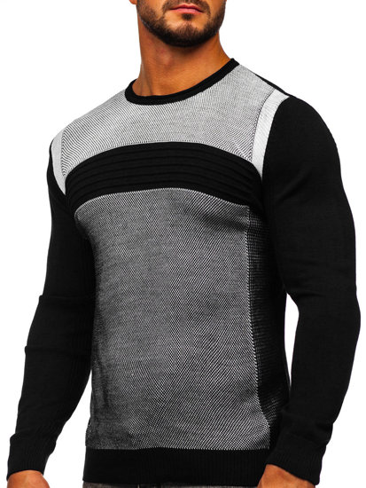 Men's Sweater Black Bolf 1020