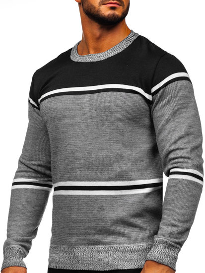 Men's Sweater Black Bolf 6300