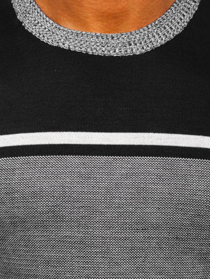 Men's Sweater Black Bolf 6300