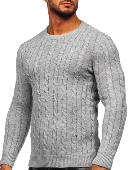 Men's Sweater Grey Bolf MM6021