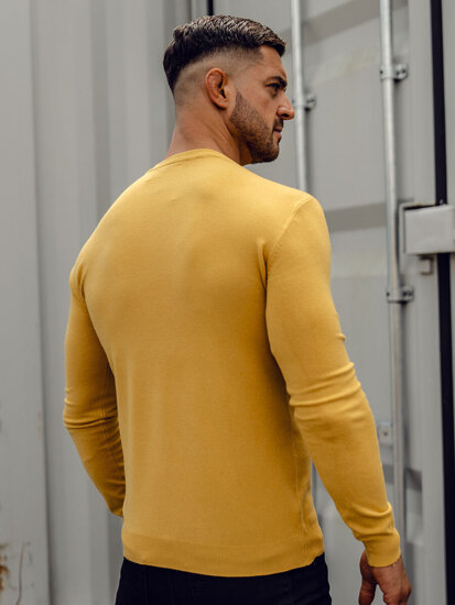 Men's Sweater Mustard Bolf MMB602A