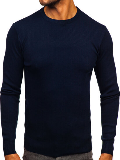 Men’s Sweater Navy Blue Bolf H2401