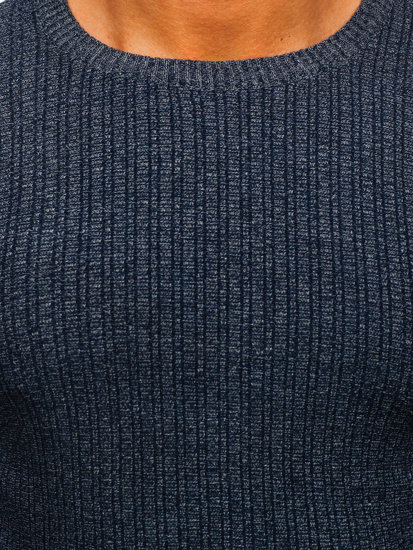 Men's Sweater Navy Blue Bolf S8523