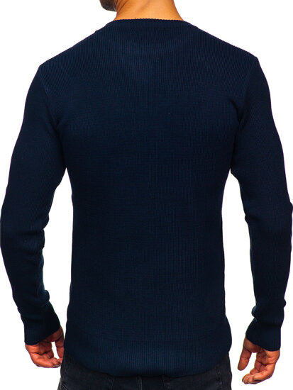 Men’s Sweater Navy Blue Bolf S8750