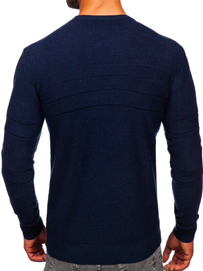 Men's Sweater Navy Blue Bolf SL15-2318