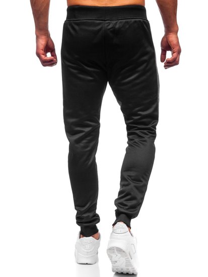 Men's Sweatpants Black-Graphite Bolf K50011