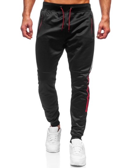 Men's Sweatpants Black-Grey Bolf K50011